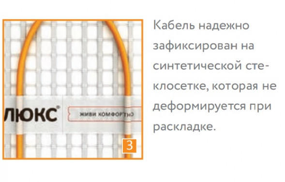 Нагревательный мат Теплолюкс Tropix МНН 320 Вт/2,0 кв.м