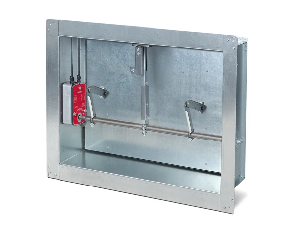 Клапан KD-120-500*500-F1-VN-MN220-04 дымоудаления