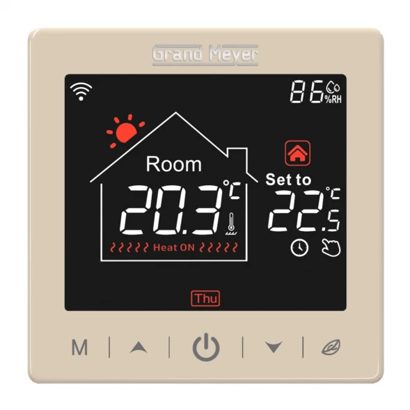 Терморегулятор программируемый сенсорный Grand Meyer SN-15 Wi-Fi