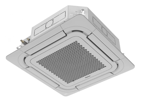 Кассетный инверторный кондиционер Hisense ACT-18UR4RCC8 | PE-QEA/LD | AUW-18U4RS7