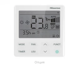 Кассетный инверторный кондиционер Hisense AUC-36UR4RKC8 | PE-QFA/CD | AUW-36U4RK7