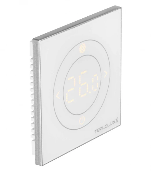 Терморегулятор Теплолюкс Solus Zen Wi-Fi белый/серебро